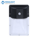 Dusk-to-Dawn 13W mini wall pack DLC listed outdoor led security light